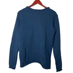 Aran soft merino wool fisherman sweater sz S